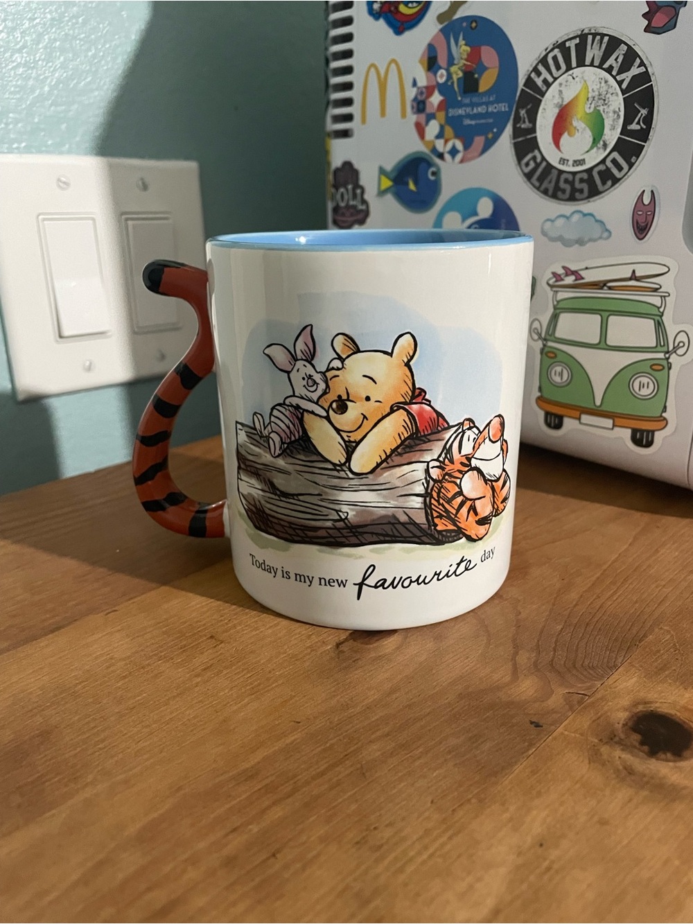 Winnie the Pooh "Today is my new favourite day" Mug